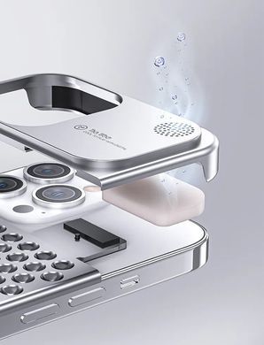 Металлический чехол для iPhone 15 Pro Max Aluminium Case Militari Grade
