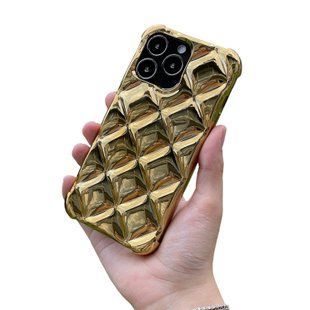 Чохол для iPhone 11 3D Bamper Gold