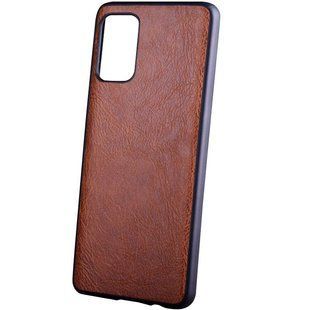 Кожаный чехол PU Retro classic для Samsung Galaxy S20 Ultra (Коричневый)