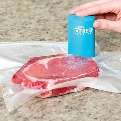 Вакуумний пакувальник для їжі Vacuum Sealer Always Fresh, вакуумні пакети для їжі