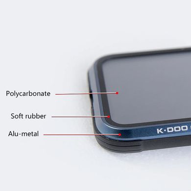 Чохол PC+TPU+Metal K-DOO Ares для Apple iPhone 13 Pro (6.1"") Синій
