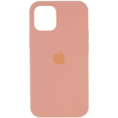 Чехол Silicone Case Full Protective (AA) для Apple iPhone 12 mini (5.4") (Оранжевый / Grapefruit)