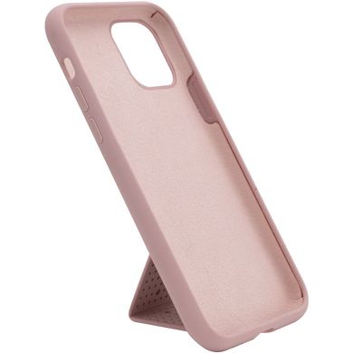 Чохол Silicone Case Hand Holder для Apple iPhone 11 Pro Max (6.5") (Рожевий / Pink Sand)
