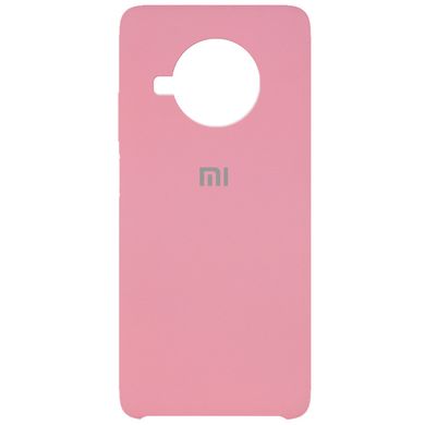 Чехол Silicone Cover (AAA) для Xiaomi Mi 10T Lite / Redmi Note 9 Pro 5G (Розовый / Light pink)