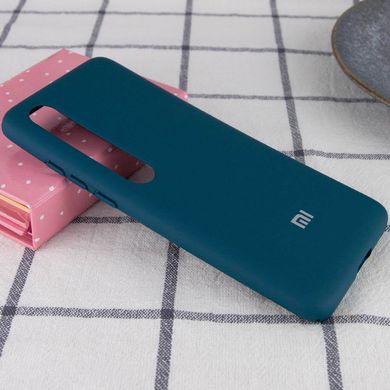 Чехол для Xiaomi Mi 10 / Mi 10 Pro My Colors Full Синий / Cobalt c закрытым низом и микрофиброю