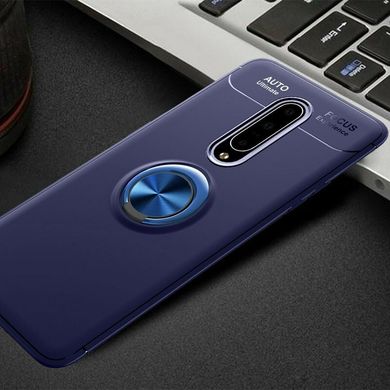 TPU чохол Deen ColorRing під магнітний тримач (opp) для OnePlus 7 Pro | синій