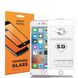 5D скло вигнуті краю для Iphone 7/8/SE (2020) Premium Smart Boss ™ Біле, Білий