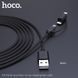 Кабель HOCO Combo Lightning/Micro USB/Type-C Multi-Way X41 |1m, 2.4A| Black, Black
