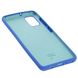 Чехол для Samsung Galaxy A41 (A415) Silicone Full голубой c закрытым низом и микрофиброю