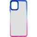 Чохол TPU+PC Fresh sip series для Samsung Galaxy A12 / M12 Рожевий / Синій