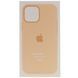 Чехол для Apple Iphone 12 / 12 pro Silicone case Original 1:1 full with Magsafe / Оранжевый / Cantaloupe
