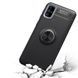 TPU чехол Deen ColorRing под магнитный держатель (opp) для Samsung Galaxy A51 (Черный / Черный)