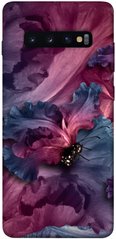 Чехол для Samsung Galaxy S10+ PandaPrint Насекомое цветы