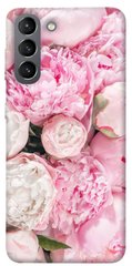 Чехол для Samsung Galaxy S21 PandaPrint Пионы цветы