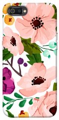 Чохол для Realme C2 PandaPrint Акварельні квіти квіти