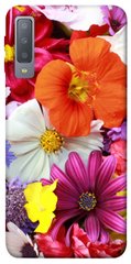 Чехол для Samsung A750 Galaxy A7 (2018) PandaPrint Бархатный сезон цветы