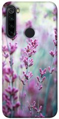 Чехол для Xiaomi Redmi Note 8 PandaPrint Лаванда 2 цветы