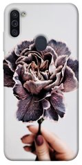 Чехол для Samsung Galaxy M11 PandaPrint Гвоздика цветы