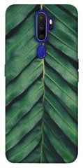 Чехол для Oppo A9 (2020) PandaPrint Пальмовый лист цветы