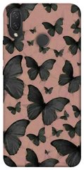 Чехол для Huawei P Smart+ (nova 3i) PandaPrint Порхающие бабочки паттерн