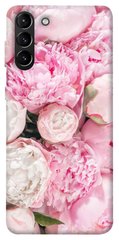 Чохол для Samsung Galaxy S21 + PandaPrint Півонії квіти