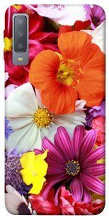 Чохол для Samsung A750 Galaxy A7 (2018) PandaPrint Оксамитовий сезон квіти