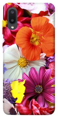 Чехол для Samsung Galaxy A02 PandaPrint Бархатный сезон цветы