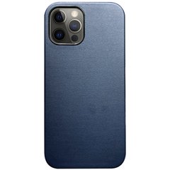 Кожаный чехол K-Doo Noble Collection для Apple iPhone 12 Pro / 12 (6.1"") Темно-синий