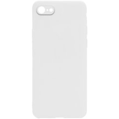 Силиконовый чехол Candy Full Camera для Apple iPhone 7 / 8 / SE (2020) Белый / White