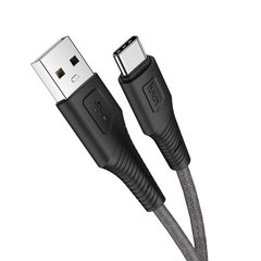 Кабель HOCO Type-C Airy silicone charging data cable X58 |1m, 3A| Black, Black