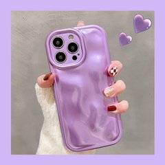 Чехол для iPhone 12 Pro Max Liquid Case Purple