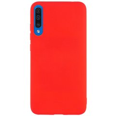 Силиконовый чехол Candy для Samsung Galaxy A50 (A505F) / A50s / A30s (Красный)
