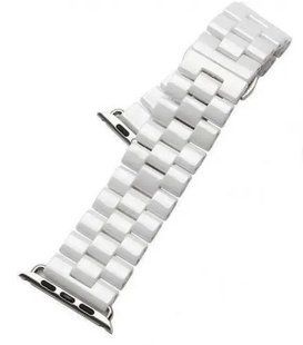 Ремінець Ceramic 3-bead для Apple Watch 38/40/41 mm Білий