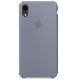 Чохол Silicone case 1: 1 (AAA) для Apple iPhone XR (6.1 "") Сірий / Lavender Gray