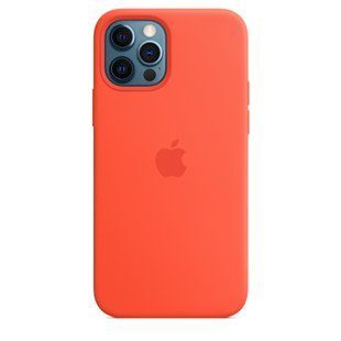 Чохол для Apple iPhone 13 Silicone Case Full / закритий низ Помаранчевий / Electric Orange