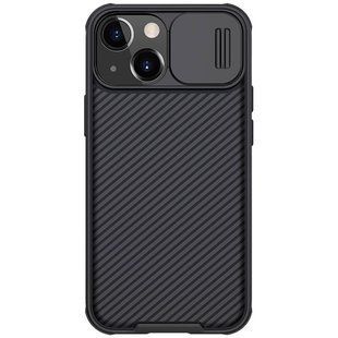 Карбонова накладка Nillkin CamShield Pro Magnetic для Apple iPhone 13 (6.1"") Чорний
