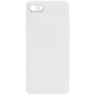 Силиконовый чехол Candy Full Camera для Apple iPhone 7 / 8 / SE (2020) Белый / White