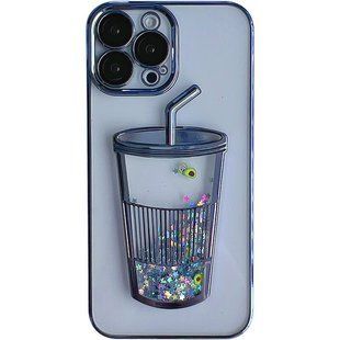 Чохол для iPhone 14 Shining Fruit Cocktail Case + скло на камеру Sierra Blue