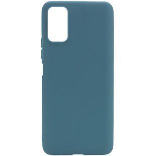 Силіконовий чохол Candy для Samsung Galaxy M52 Синій / Powder Blue