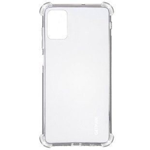 TPU чехол GETMAN Ease logo усиленные углы для Samsung Galaxy M51, Прозрачный