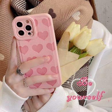 Чехол для iPhone 12 Pro Max Silicone Love Case Pink