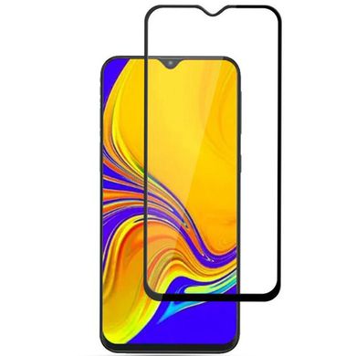 Защитное цветное стекло Mocolo (full glue) на весь экран для Samsung Galaxy A10 / A10s / M10, Черный