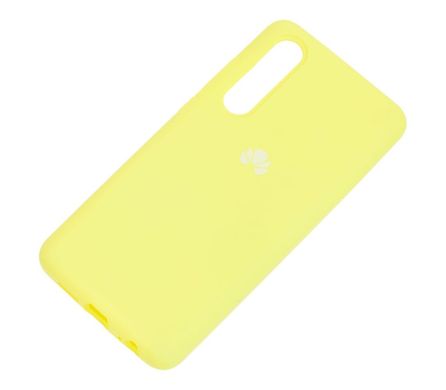 Чехол для Huawei P30 Silicone Full лимонный