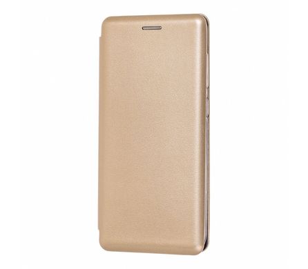 Чехол книжка Premium для Samsung Galaxy A70 (A705) золотистый