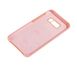 Чехол для Samsung Galaxy S8 Plus (G955) Silky Soft Touch розовый