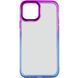 Чехол TPU+PC Fresh sip series для Apple iPhone 14 Pro (6.1") Синий / Фиолетовый