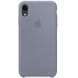 Чехол Silicone case 1:1 (AAA) для Apple iPhone XR (6.1"") Серый / Lavender Gray