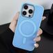 Протиударний чохол для iPhone 12 / 12 Pro Nofelet MATT Case with MagSafe Sky Blue / Блакитний