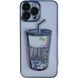 Чехол для iPhone 14 Shining Fruit Cocktail Case + стекло на камеру Sierra Blue