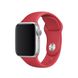 Силиконовый ремешок для Apple watch 42mm / 44mm (Красный / Red)